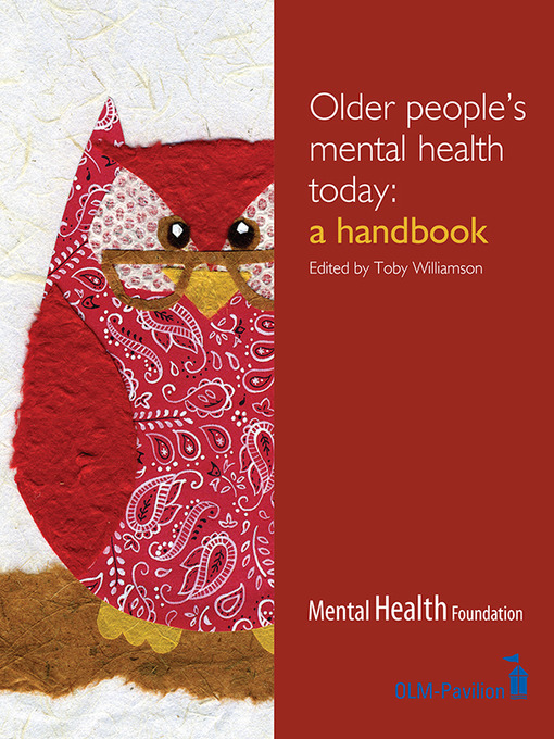 Title details for Older People's Mental Health Today by Toby Williamson - Available
